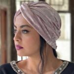 توربان مخمل ساده و طرحدار